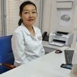Portrait photograph of a doctor, appointments in Almaty