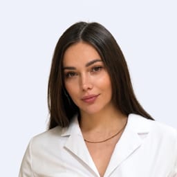 Portrait photo of a doctor, appointment in Astana