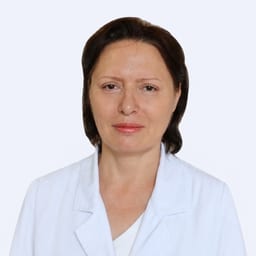 Portrait photograph of a doctor, appointment in the city of Almaty