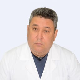 Portrait photo of a doctor, appointment in Almaty