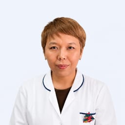 Портретный снимок врача, приём в городе Астана