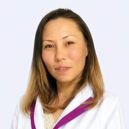 Portrait photo of a doctor, appointment in Almaty