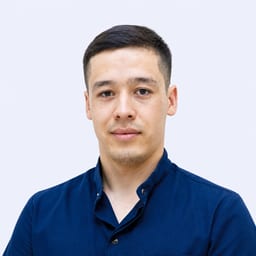 Portrait photo of a doctor, appointment in Astana