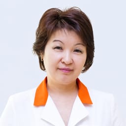 Portrait photo of a doctor, appointment in Almaty