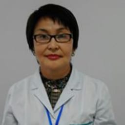 Portrait photograph of a doctor, appointment in the city of Almaty