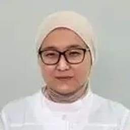 Portrait photo of a doctor, appointment in the city of Astana