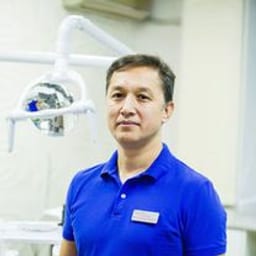 Portrait photograph of a doctor, appointment in Astana