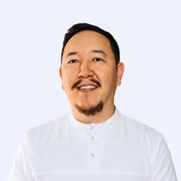 Portrait photo of a doctor, appointment in Astana