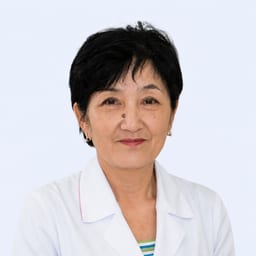 Portrait photo of a doctor, appointment in Astana
