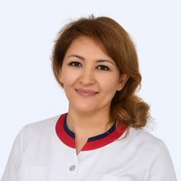 Portrait photo of a doctor, appointment in Almaty