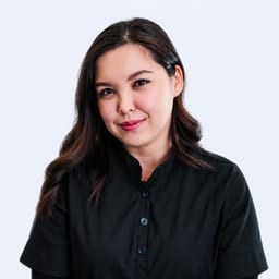Portrait photo of a doctor, appointment in the city of Almaty