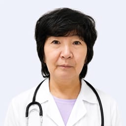 Portrait photograph of a doctor, appointment in the city of Astana