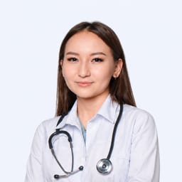 Портретный снимок врача, приём в городе Астана