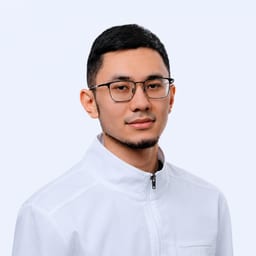 Portrait photo of a doctor, appointment in Astana