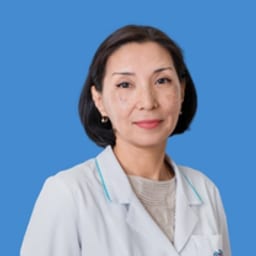 Portrait photo of the doctor, appointment in Almaty