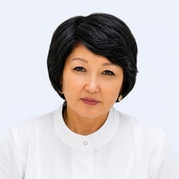 Portrait photo of a doctor, appointment in Astana