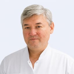 Portrait photo of a doctor, appointment in Almaty
