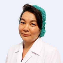 Portrait photo of a doctor, appointment in Almaty