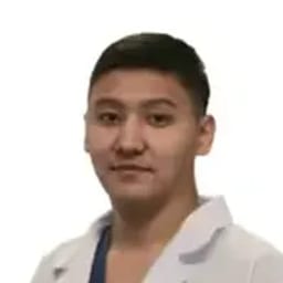 Portrait photo of a doctor, appointment in Astana