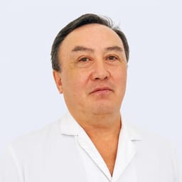 Portrait photo of a doctor, appointment in the city of Almaty