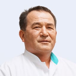 Portrait photo of a doctor, appointment in the city of Astana