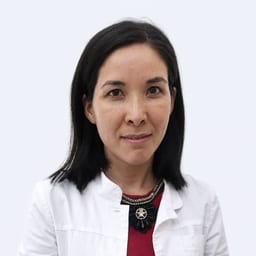 Portrait photo of a doctor, appointment in Almaty