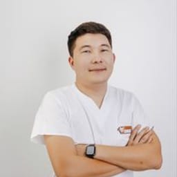 Portrait photo of the doctor, appointment in Astana