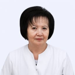 Portrait photo of a doctor, appointment in the city of Almaty