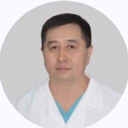 Portrait photo of a doctor, appointment in Astana