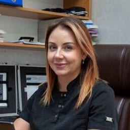Portrait photograph of a doctor, appointment in the city of Almaty