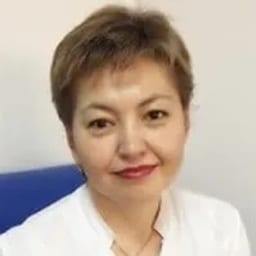 Portrait photograph of a doctor, appointment in the city of Astana