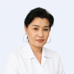 Portrait photo of a doctor, appointment in Almaty