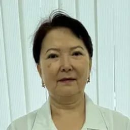 Portrait photo of a doctor, appointment in the city of Astana