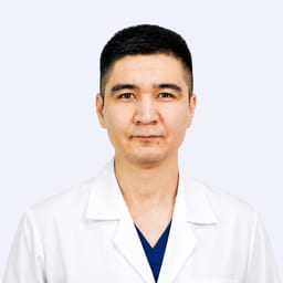 Portrait photo of a doctor, appointment in Almaty