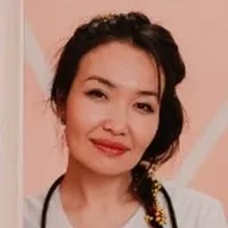 Portrait photo of a doctor, appointment in Astana