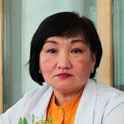 Portrait photo of a doctor, appointment in the city of Astana