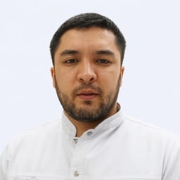 Portrait photo of a doctor, appointment in the city of Almaty