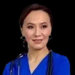 Portrait photo of a doctor, appointment in Astana