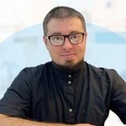 Portrait photo of a doctor, appointment in the city of Astana