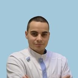 Portrait photo of a doctor, appointment in Almaty