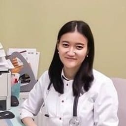 Portrait photo of the doctor, appointment in Almaty