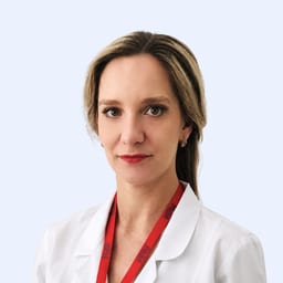 Portrait photo of a doctor, appointment in Almaty
