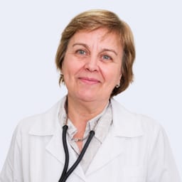 Portrait photo of a doctor, appointment in the city of Almaty