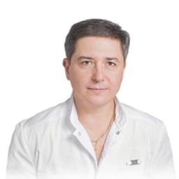 Portrait photo of a doctor, appointment in Almaty