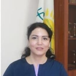 Portrait photo of a doctor, appointment in Almaty