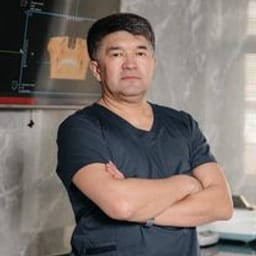 Portrait photo of a doctor, appointment in Astana
