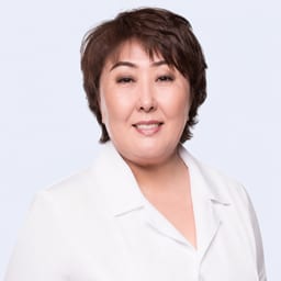 Portrait photo of a doctor, appointment in the city of Astana Portrait photo of a doctor, appointment in the city of Astana