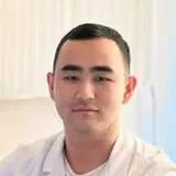Portrait photo of a doctor, appointment in the city of Astana