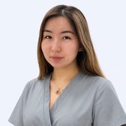 Portrait photo of a doctor, appointment in Astana