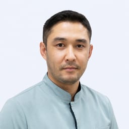 Portrait photo of a doctor, appointment in Almaty